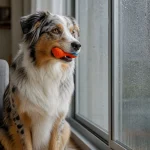 australian-shepherd-rainy-day-play