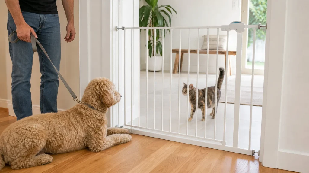 How to Introduce a Dog to a Cat Safely