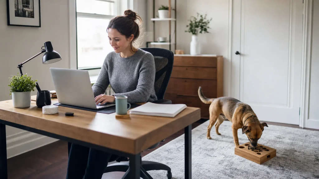 How to Keep Your Dog Busy While You Are at Work
