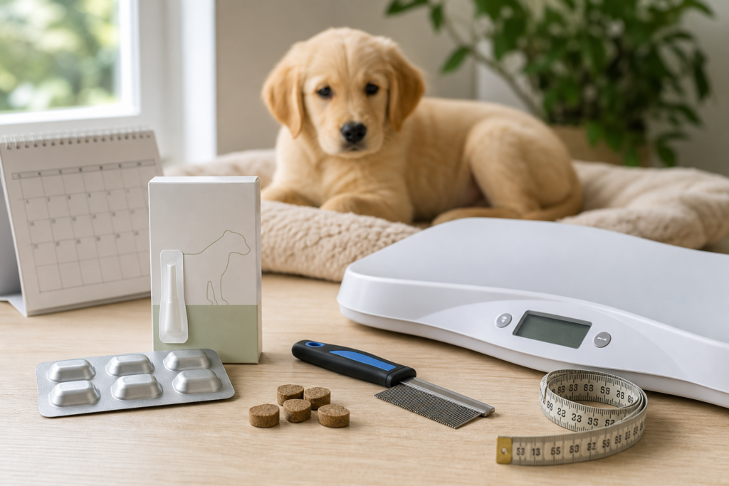 Comparing flea and tick prevention options for puppies